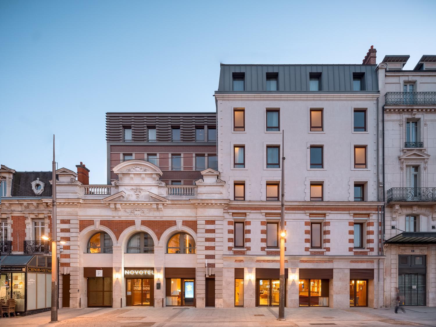 Novotel Orleans Centre Gare Exterior foto